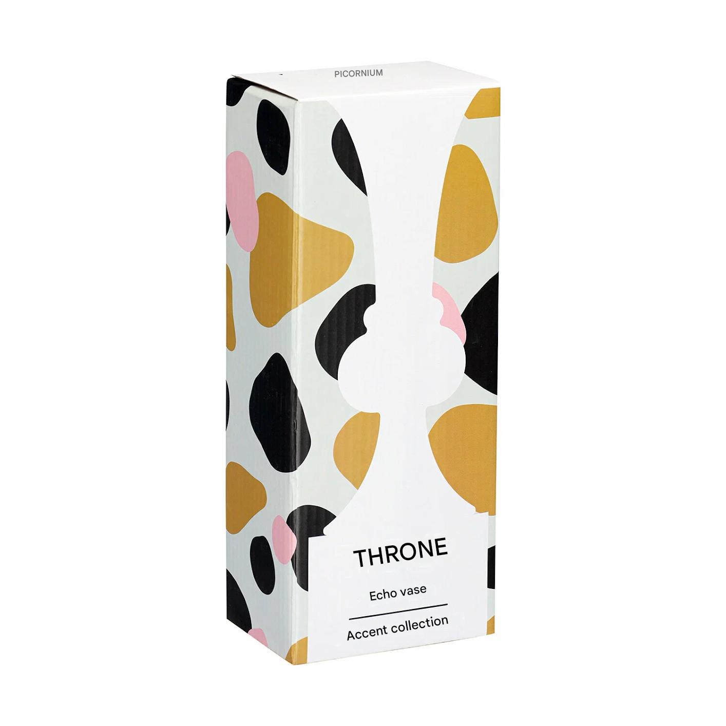 Vase Echo for flowers and dried flowers decorative dolomite Accent Tkano TK24-DEC-VA0003