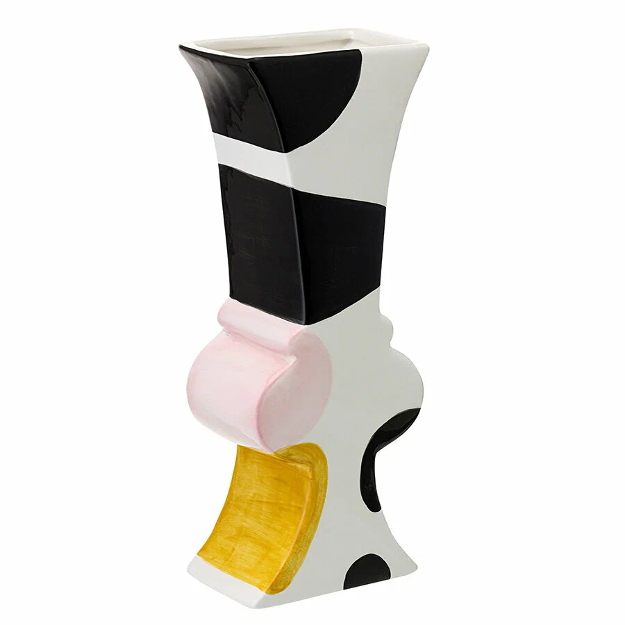 Vase Echo for flowers and dried flowers decorative dolomite Accent Tkano TK24-DEC-VA0003