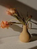 White Ceramic Divnaya Iva 17cm Large Vase