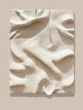 Plaster panel on the wall for interior decor, 40x30 cm