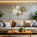 Panel on the wall, 92x50, interior, Dismac, metal
