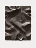 Plaster panel on the wall for interior decor, 40x30 cm