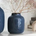 Vase for flowers 25 cm, Lave Home Cylinder bleu, like. by Villeroy & Boch