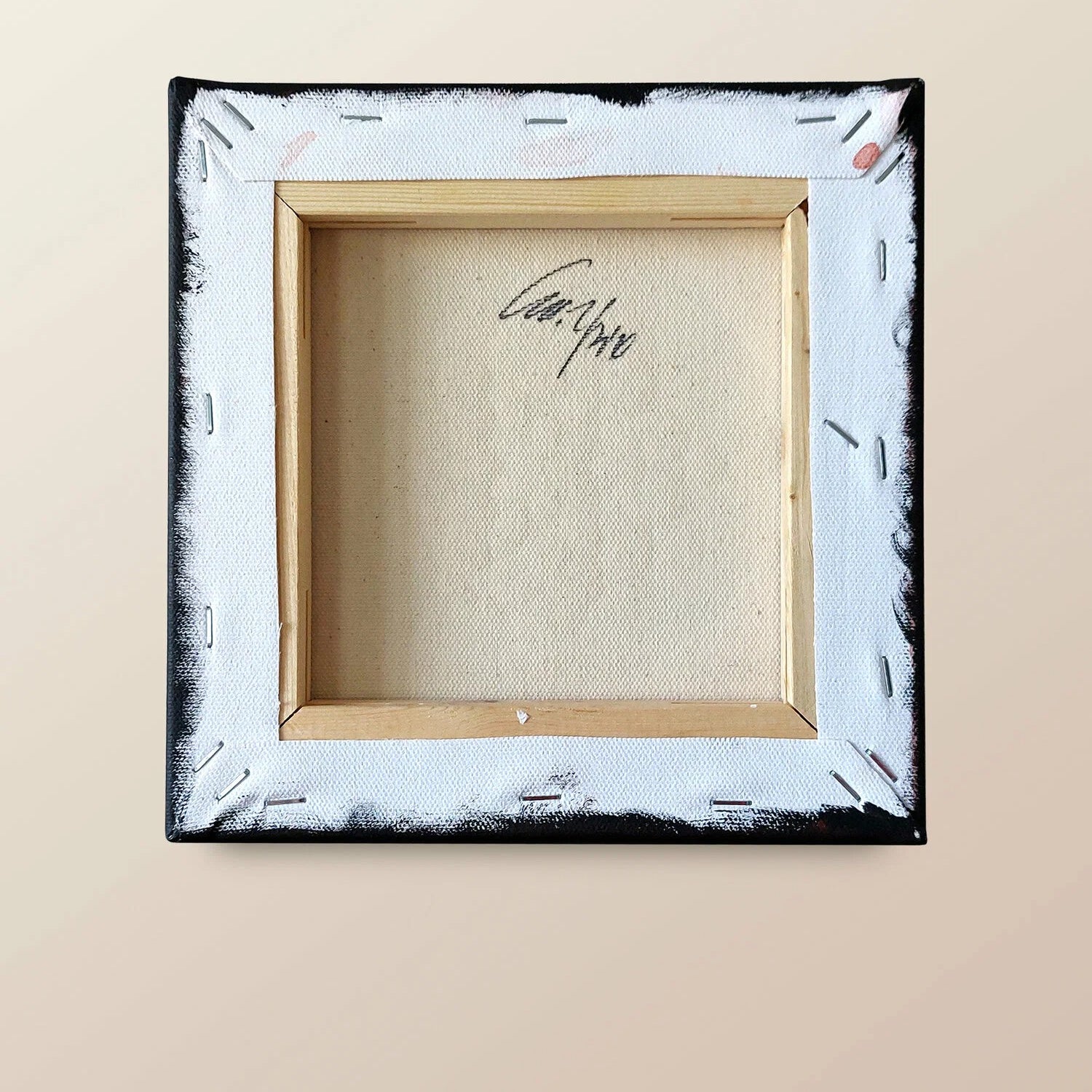 20x20cm 3D Handmade Textured Canvas Wall Art