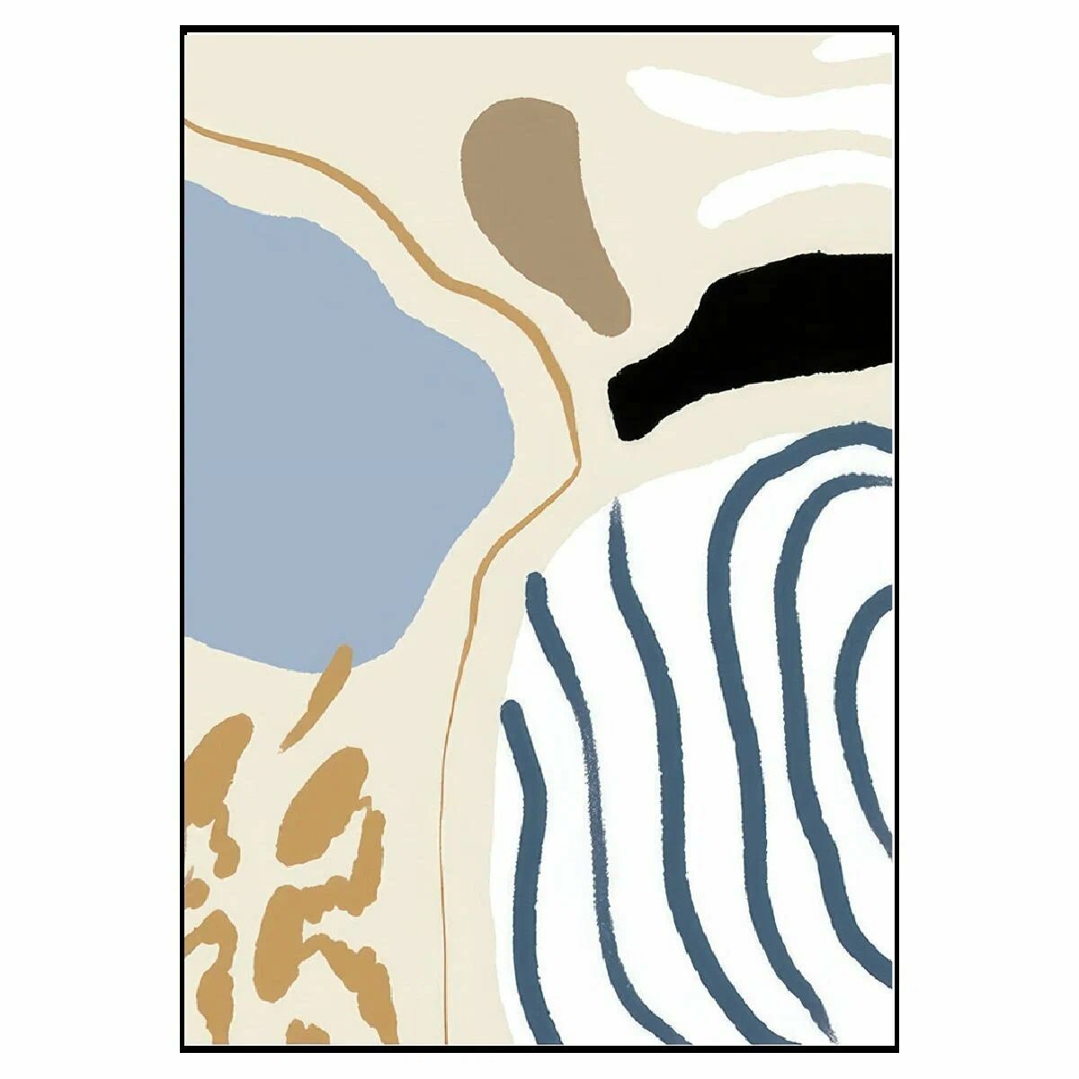 2Pcs 40x50cm Figure Abstract Canvas Wall Art Set