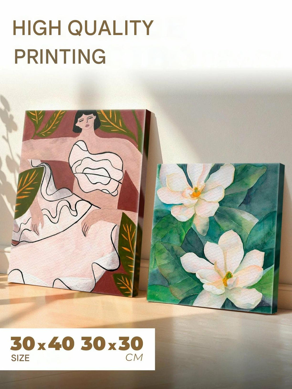 Contemporary Art Canvas Wall Art Set