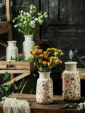 Wabi Sabi Pastoral Large Ceramic Living Room Decor Vase