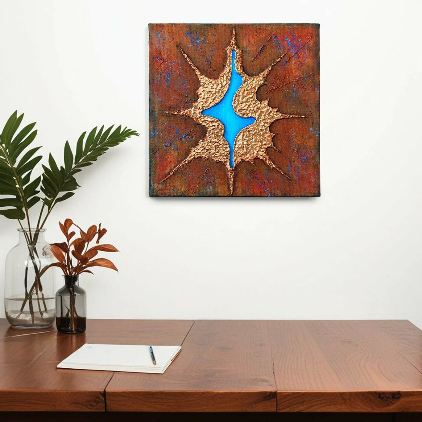20×20cm Handmade 3D Abstract Acrylic Canvas Wall Art