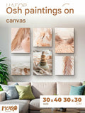 Aesthetic Interior Canvas Wall Art Set