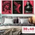 Contemporary Art Canvas Wall Art Set