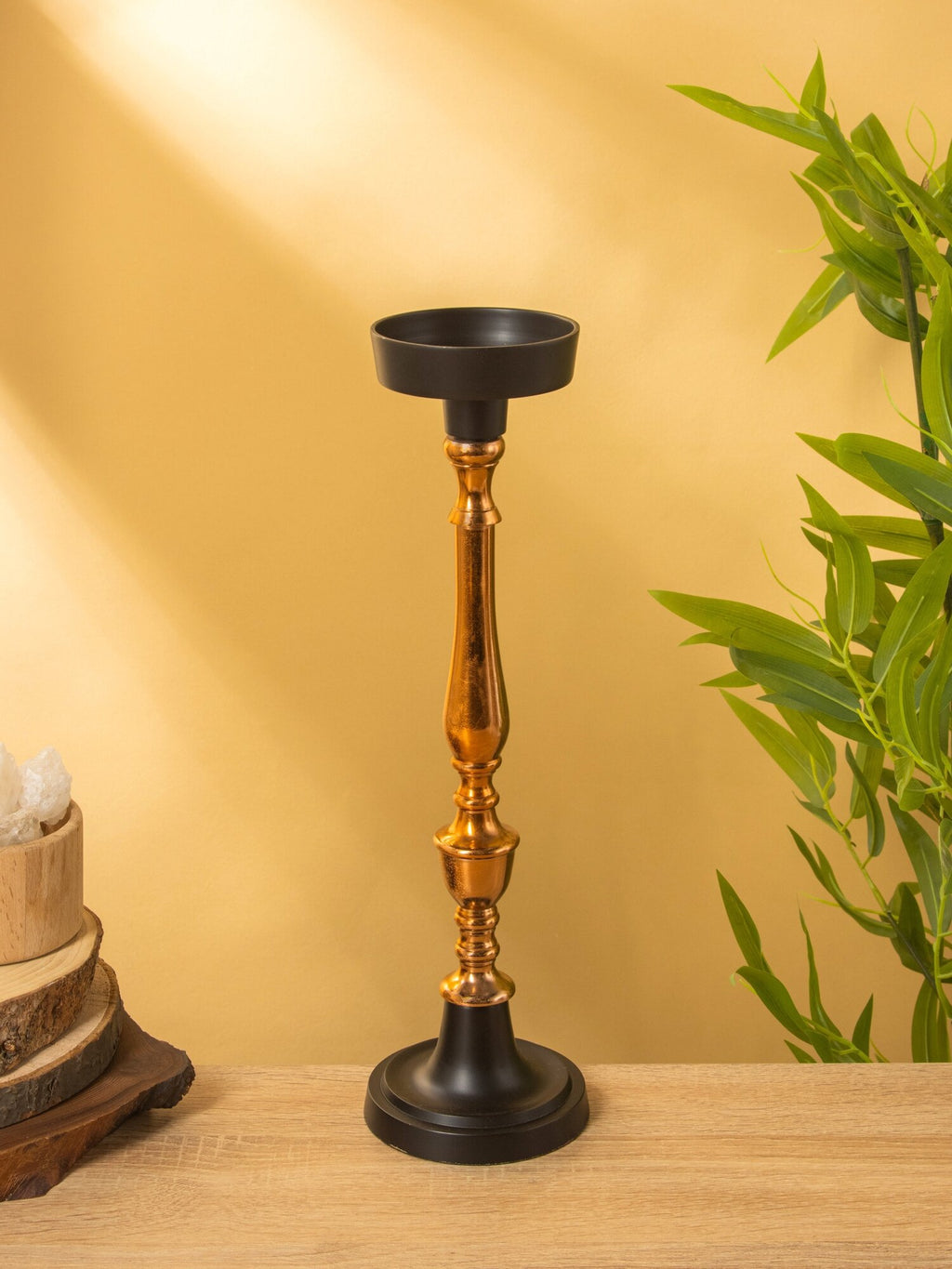 Renaissance Aluminum Decorative Candlestick