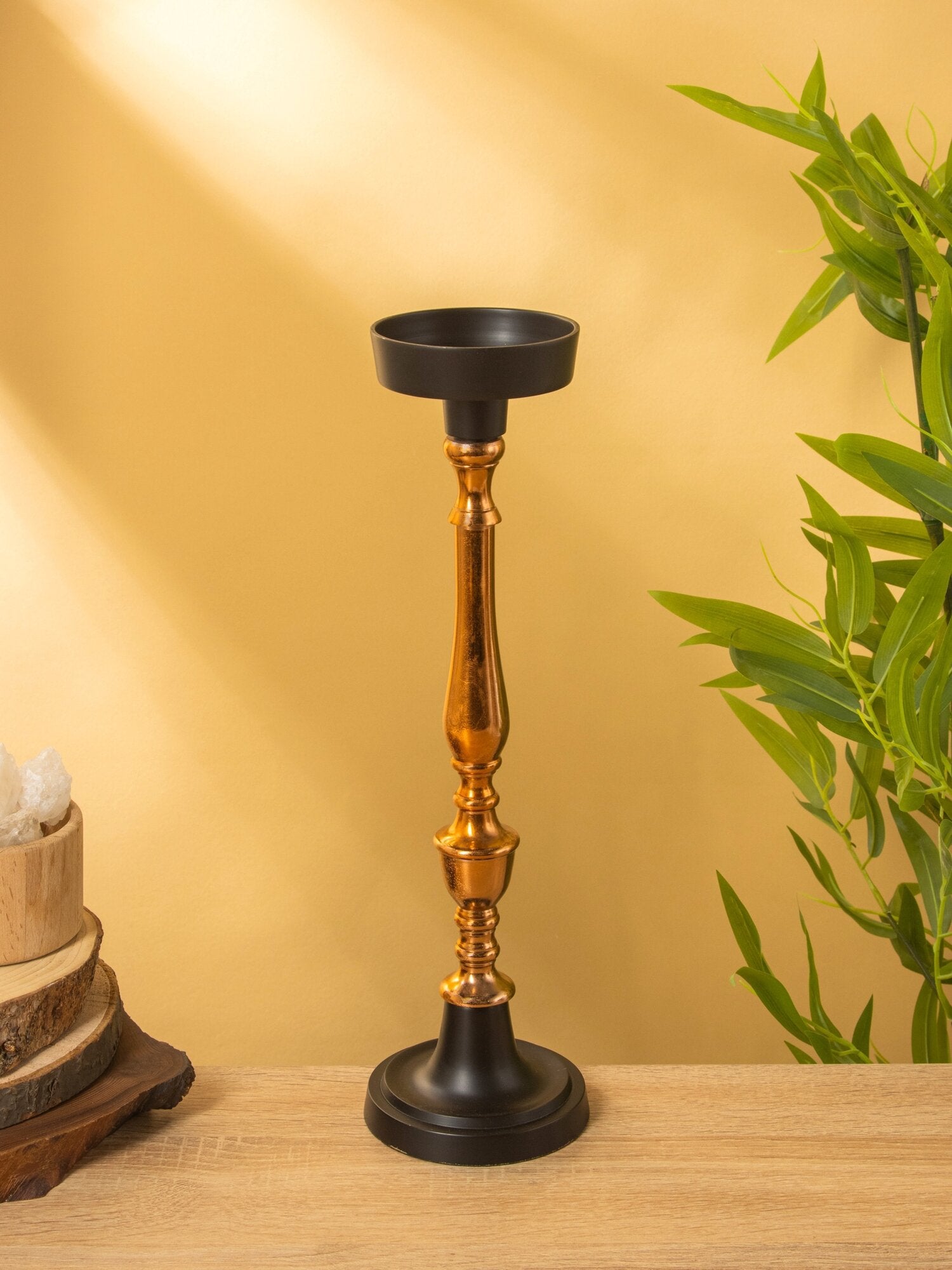 Renaissance Aluminum Decorative Candlestick