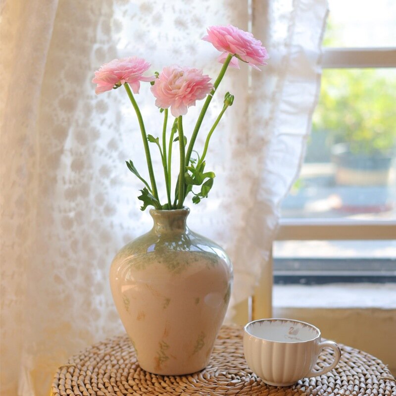Neo-Chinese Retro Gradient Ceramic Vase