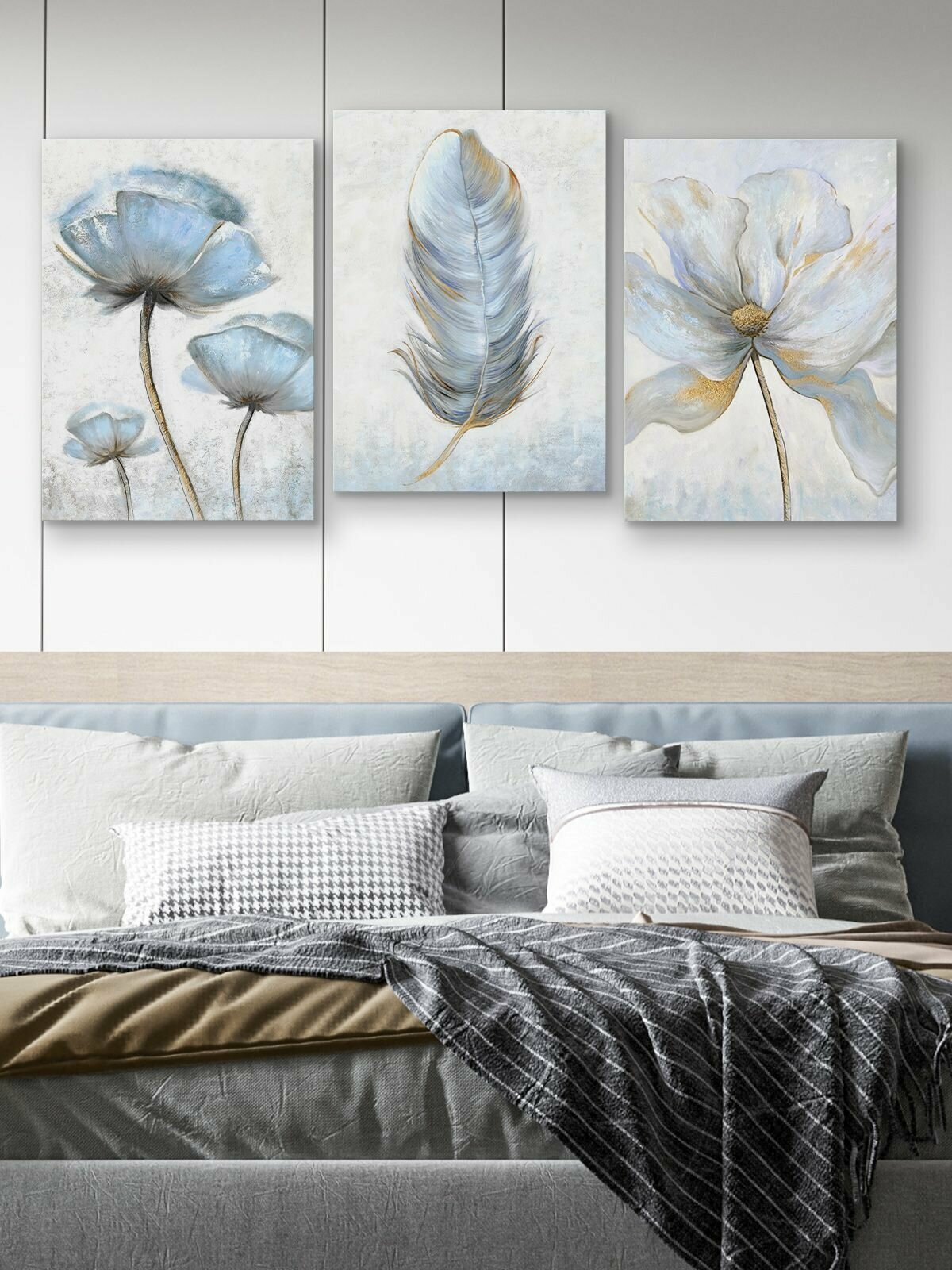 3Pcs 50x70cm Canvas Wall Art Set