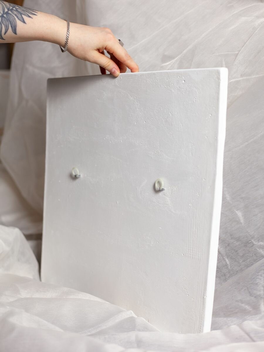 Wall plaster panel 43х40х1,5 cm