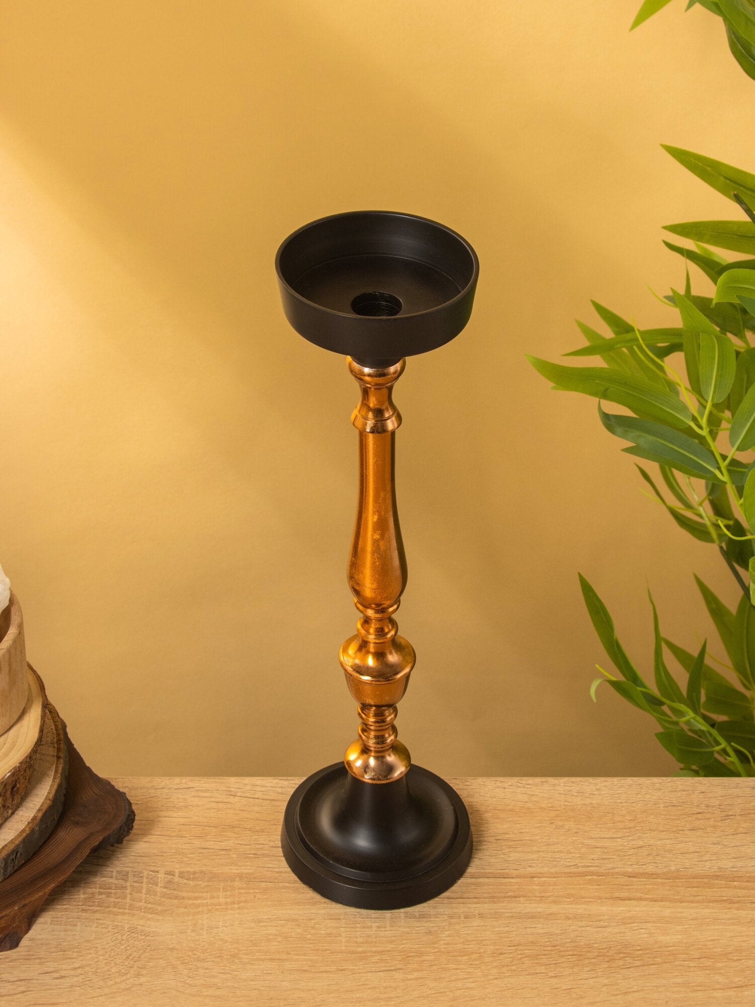 Renaissance Aluminum Decorative Candlestick