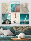 6Pcs Topposters Framed Canvas Prints 114x94cm