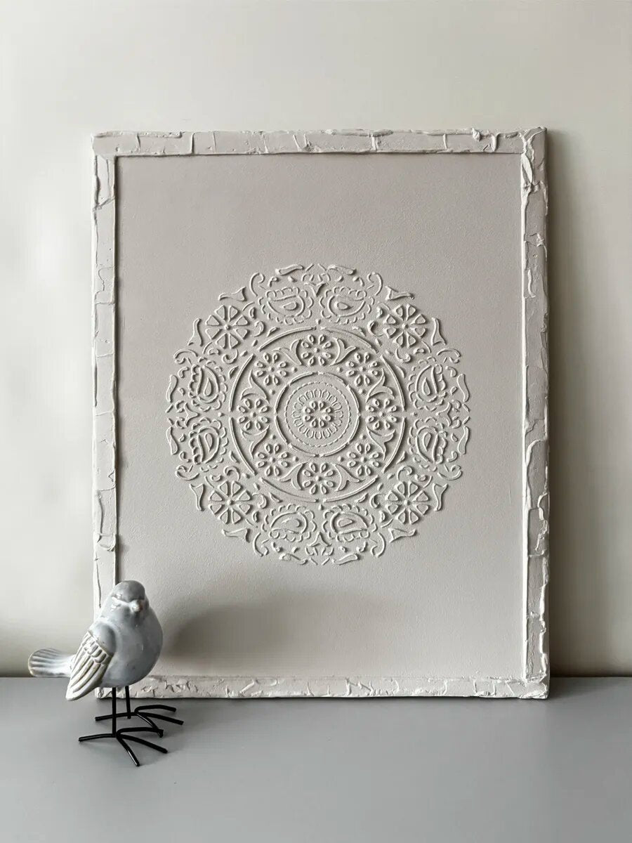35×51cm Textured Wall Art Painting
