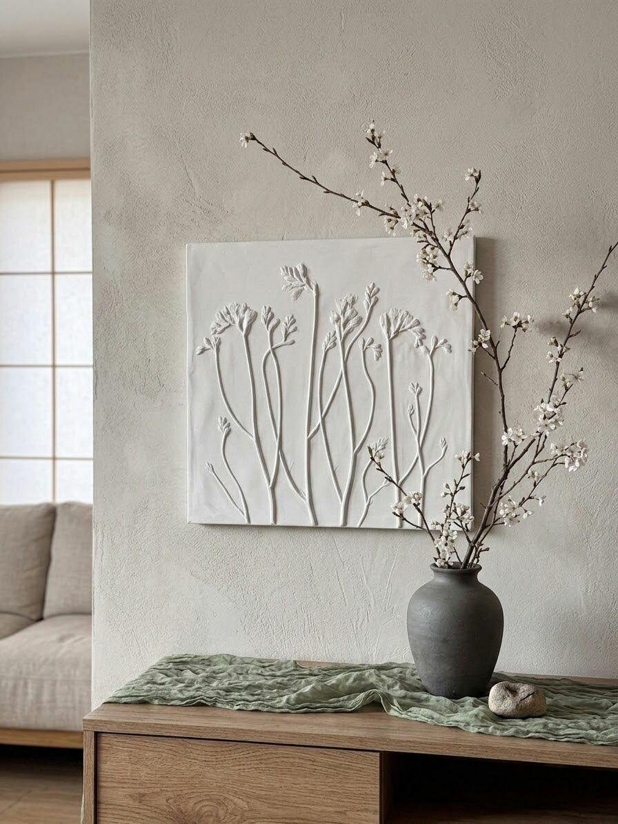 Wall plaster panel 43х40х1,5 cm