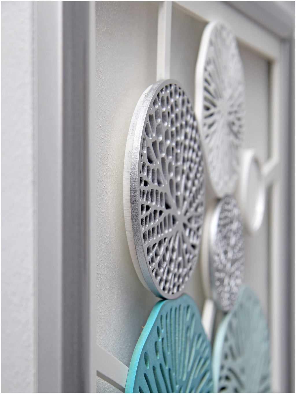 Wooden Abstract Wall Panel