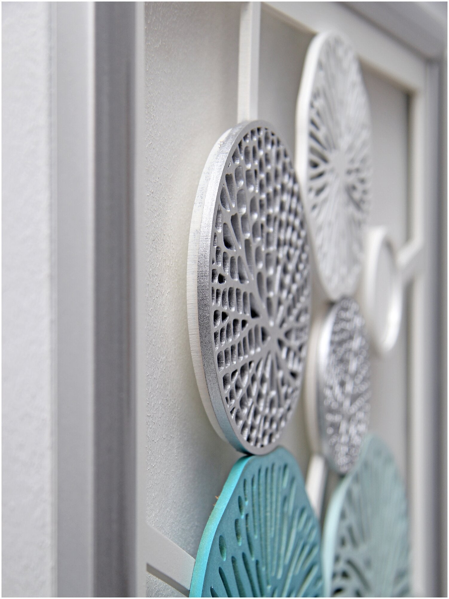 Wooden Abstract Wall Panel