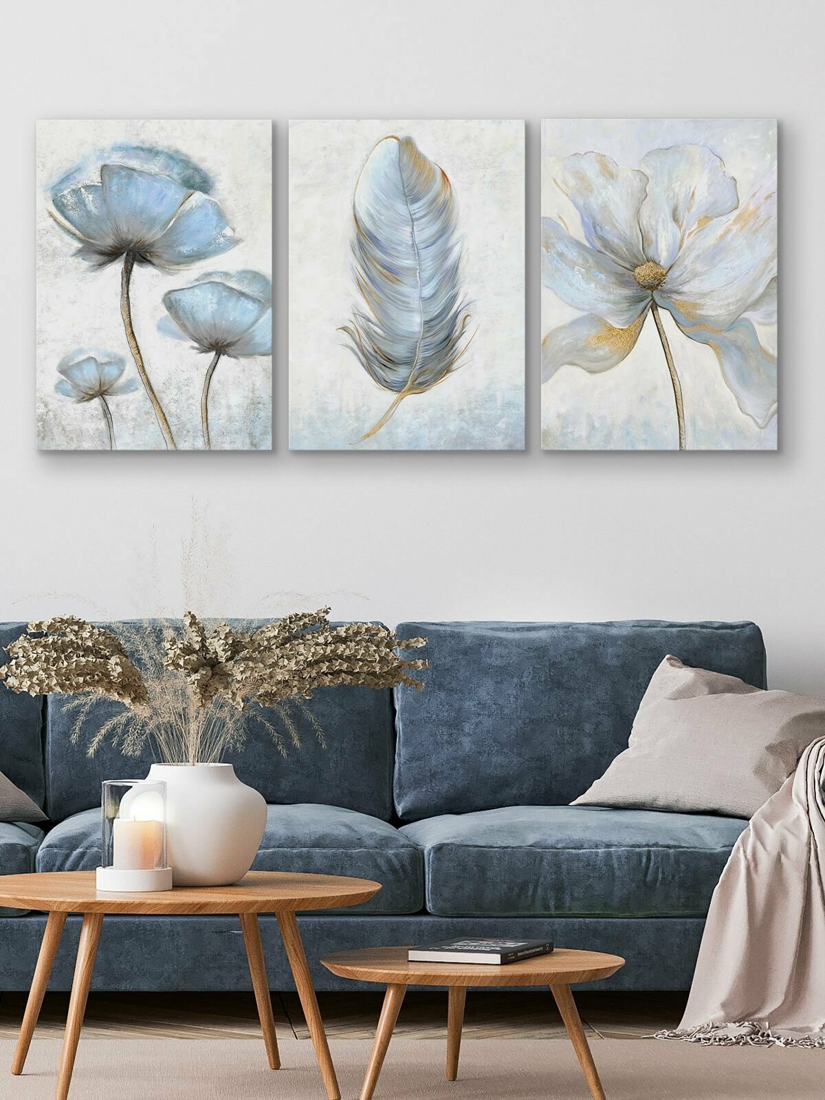 3Pcs 50x70cm Canvas Wall Art Set