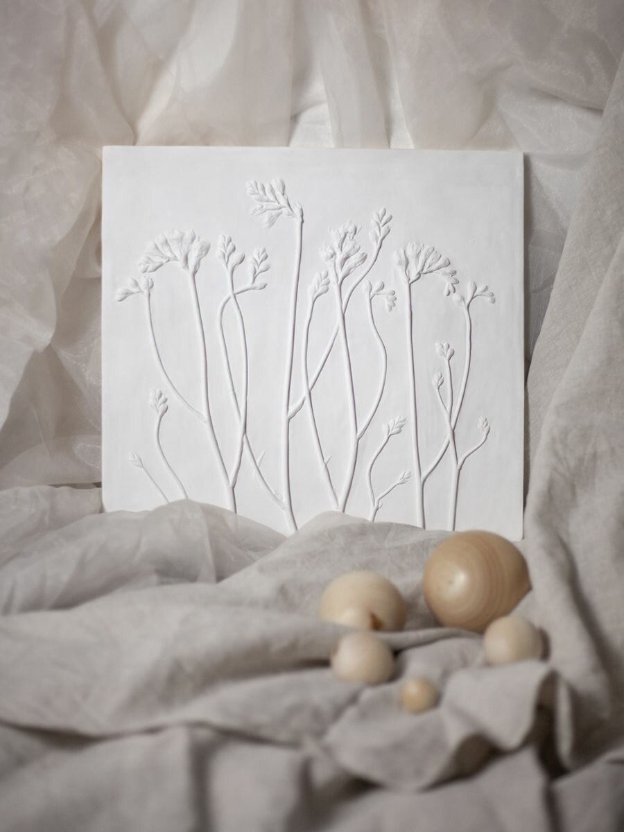 Wall plaster panel 43х40х1,5 cm