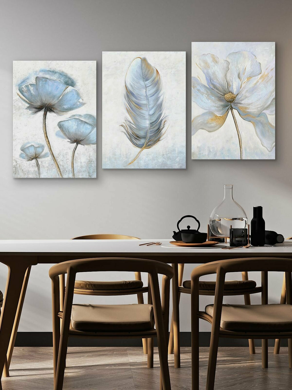 3Pcs 50x70cm Canvas Wall Art Set
