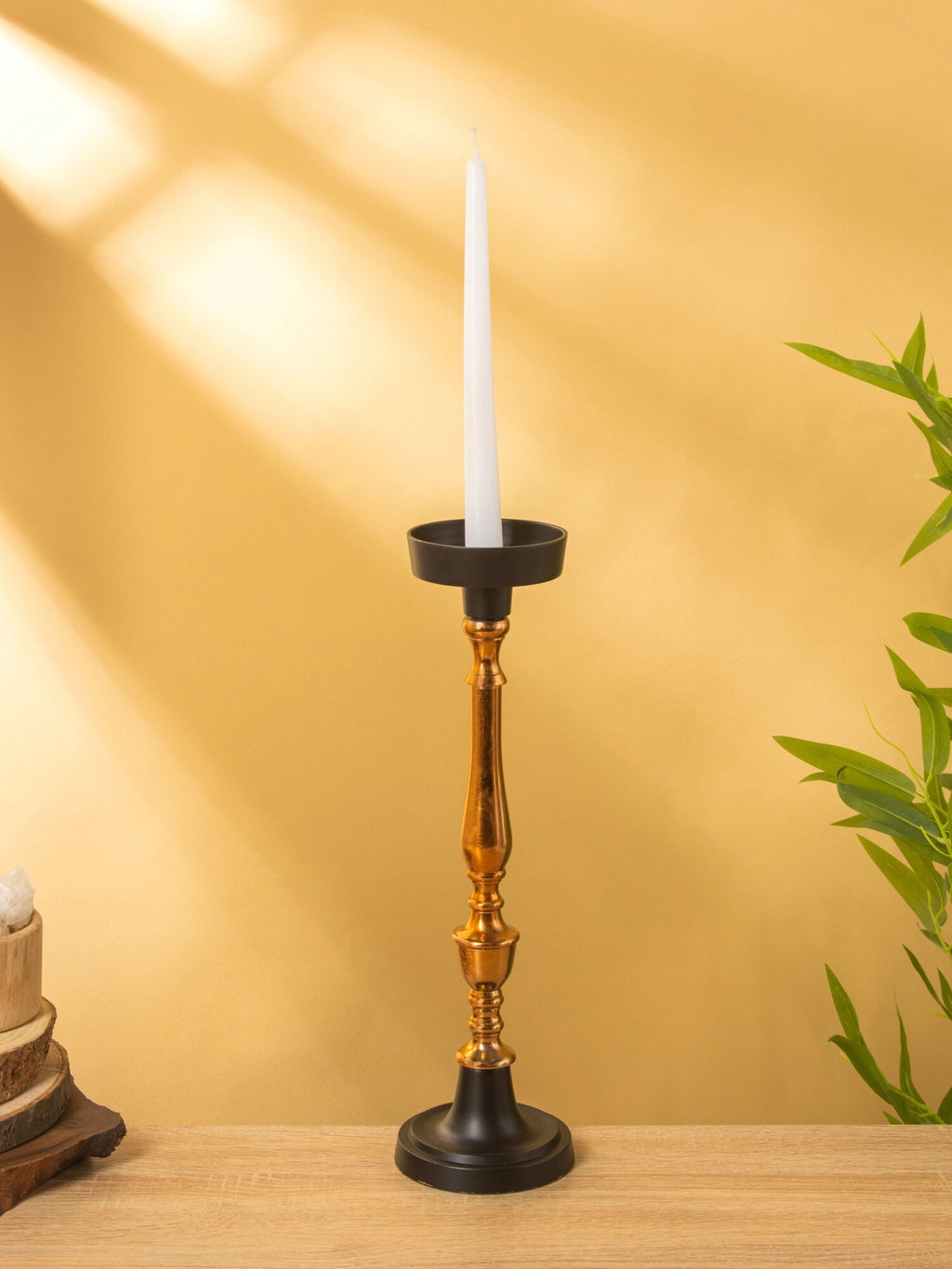 Renaissance Aluminum Decorative Candlestick