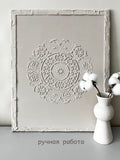 35×51cm Textured Wall Art Painting