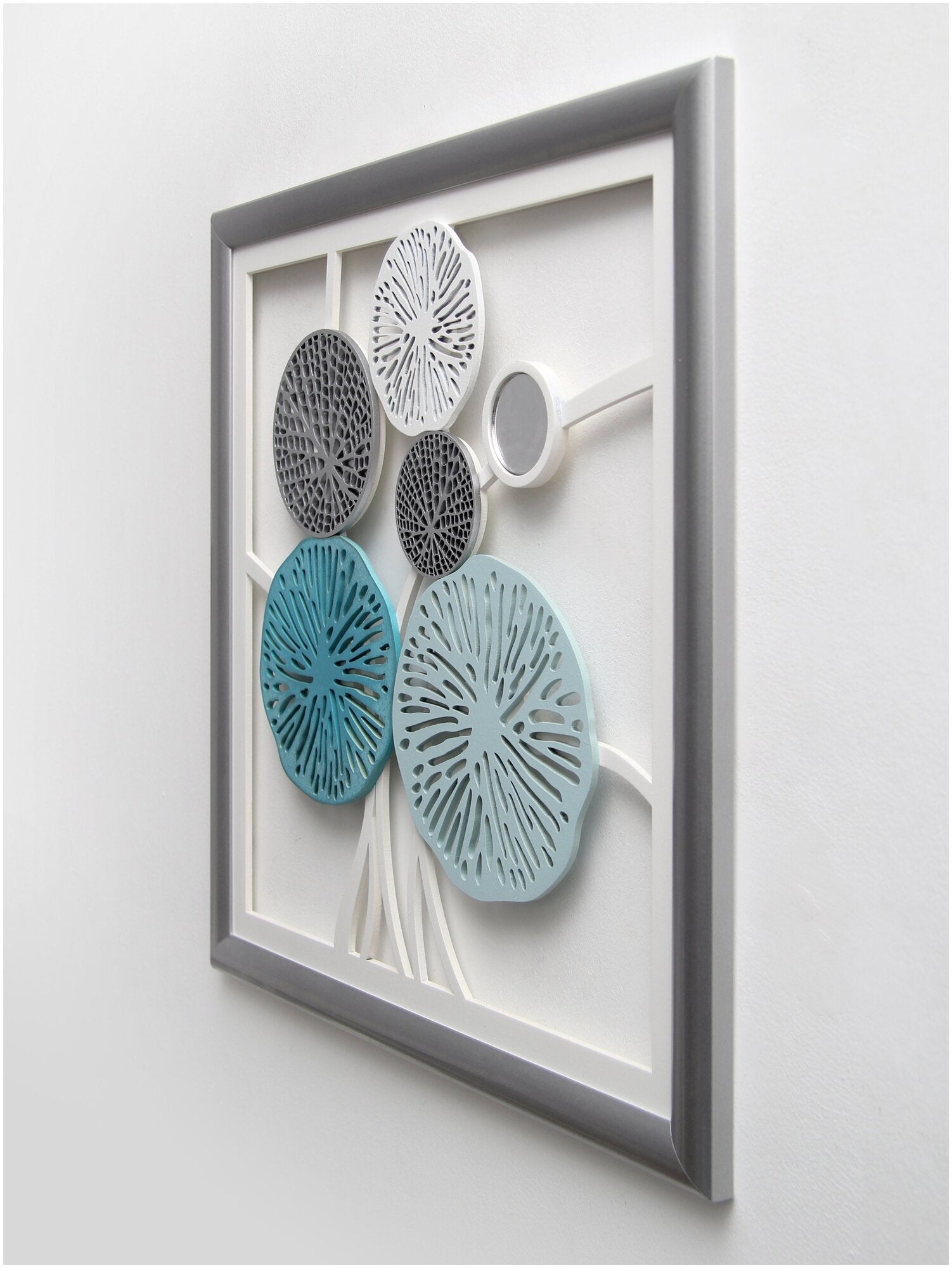 Wooden Abstract Wall Panel