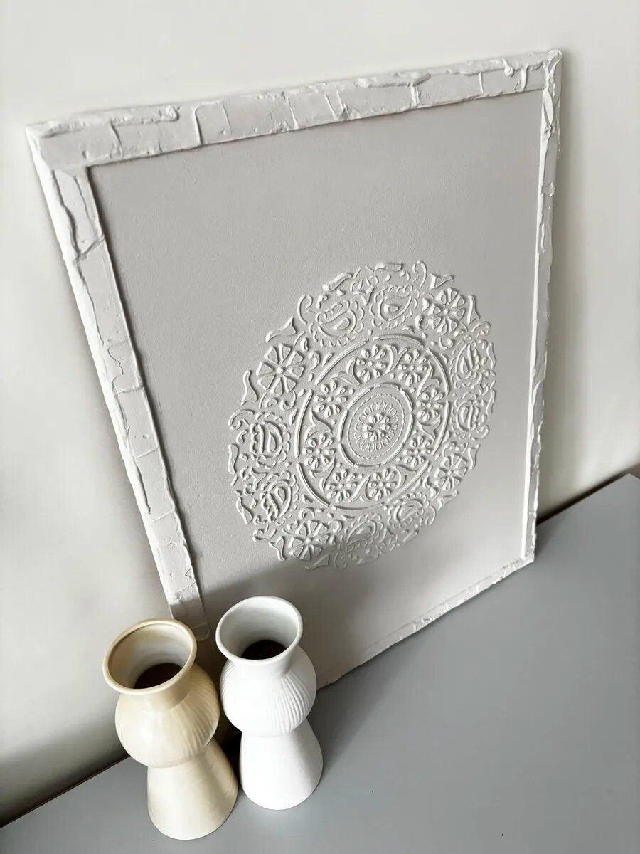 35×51cm Textured Wall Art Painting